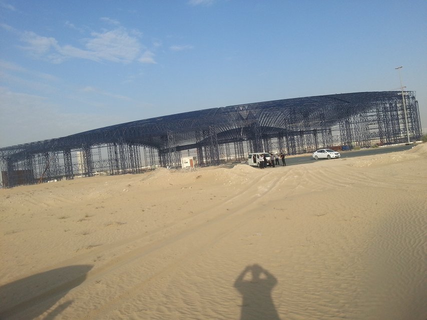 河东大型场馆网架工程